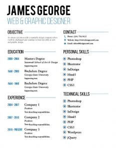 Design Crawl Resume Template