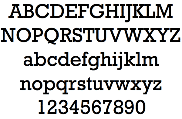 Rockwell: Free Slab Serif Fonts