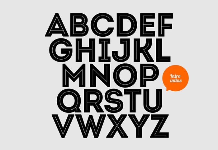Best Free Inline Fonts: Intro
