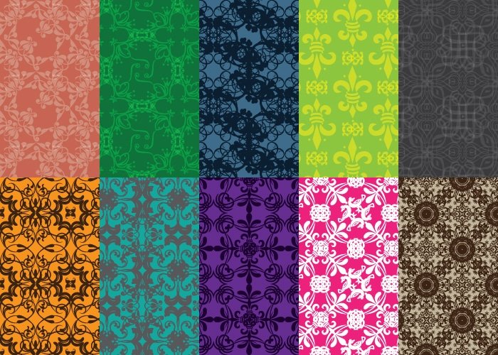 10 Free Vector Patterns
