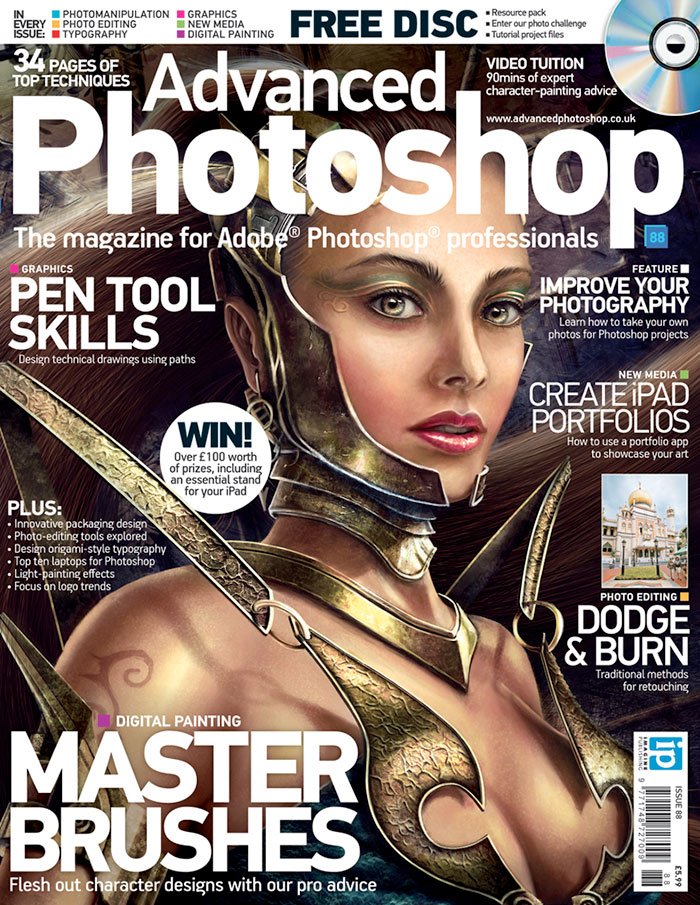 advanced-photoshop: Design Magazines