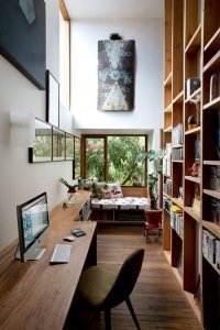 narrow office