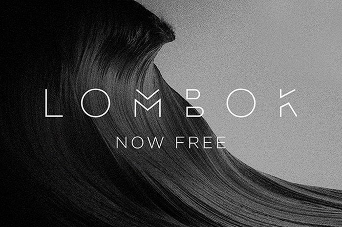 lombok - cool free fonts
