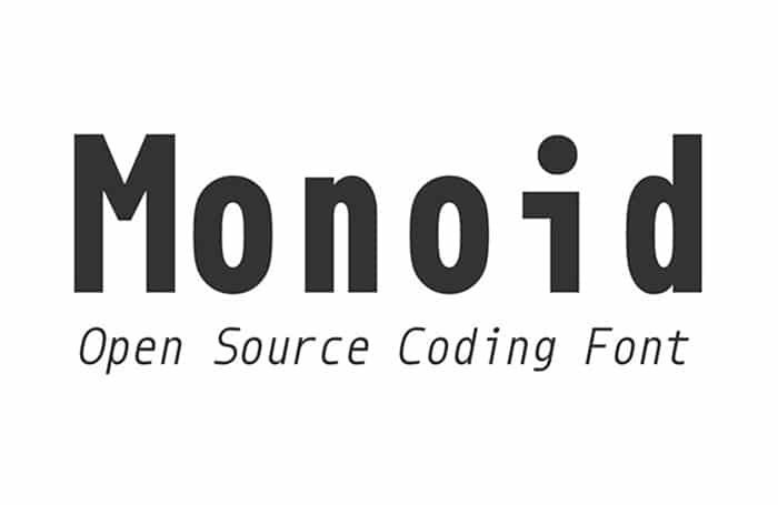 monoid-free-font