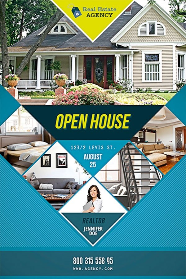 real estate flyer template
