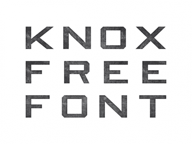 Knox Font